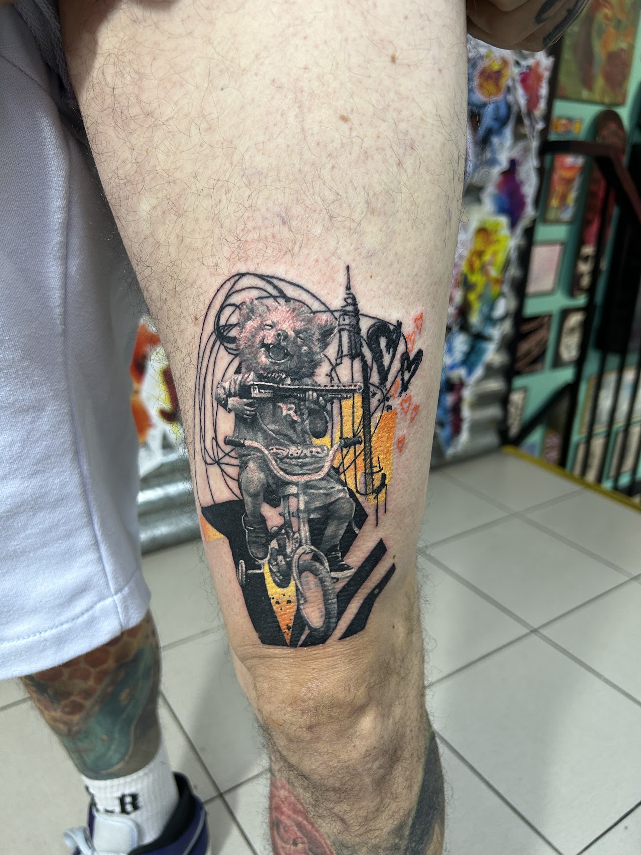 Tatuaje realizado en Rocksteady Tattoo Garage