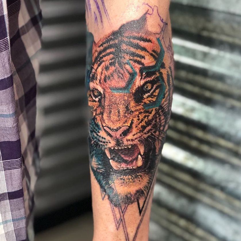 Tatuaje realizado en Rocksteady Tattoo Garage